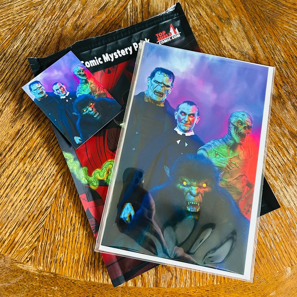 Mark Spears Monsters #1  - C2E2 Virgin Variant - LTD to 300 Topshelf comic